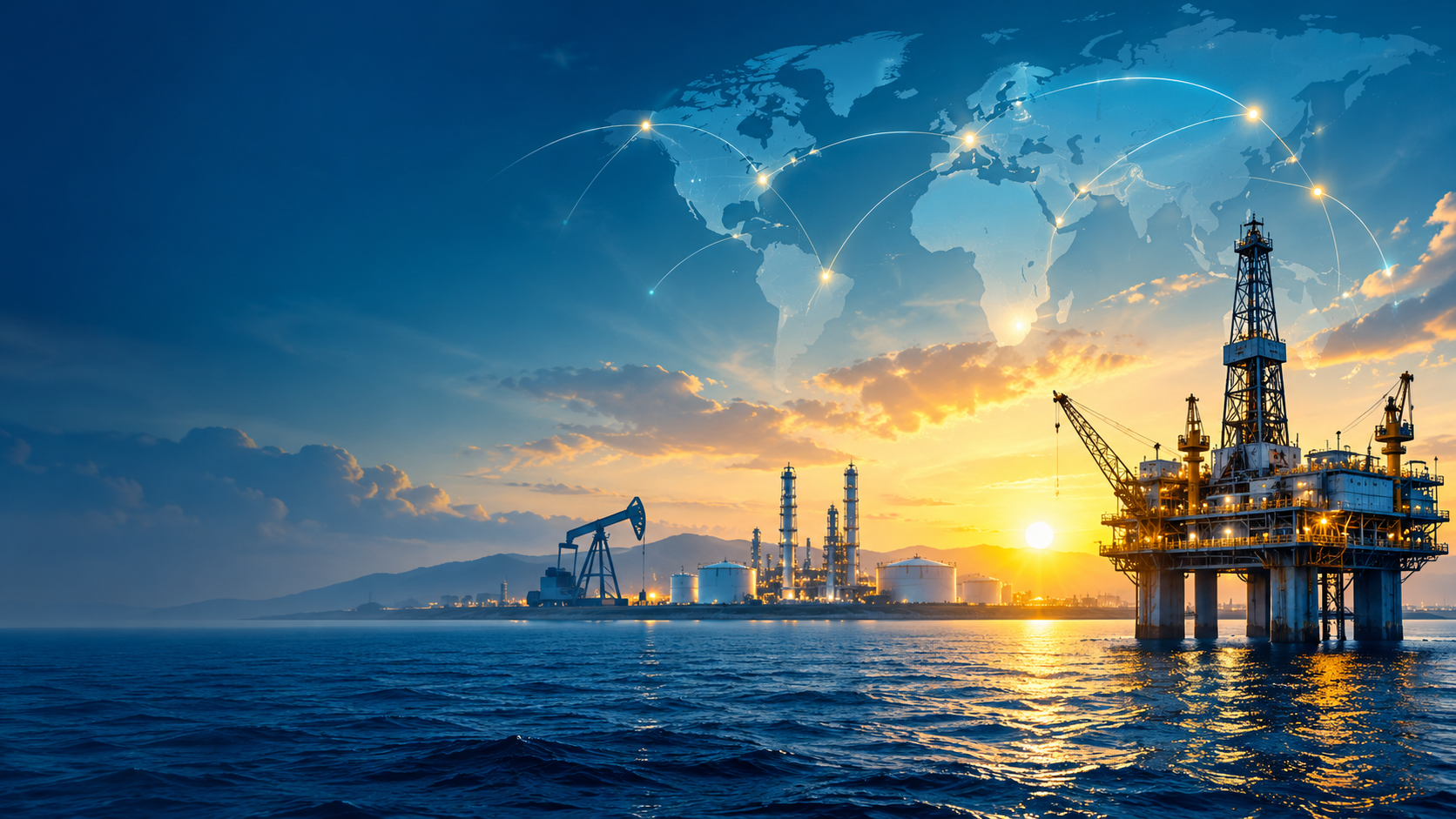 International energy infrastructure and global network